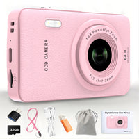 W&0 Q3 CCD DIgital camera with 32GB SD Card
