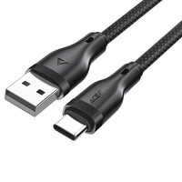 ACEFAST C8-04 (USB-A to Type-C) Charging Data Cable 3A Black