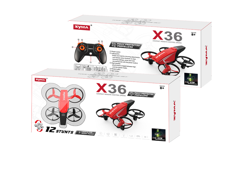 SYMA X36 LED 12 Stunt RC Drone