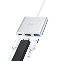 Hoco HB14 Easy Use Type-C to USB3.0+HDMI+PD Converter