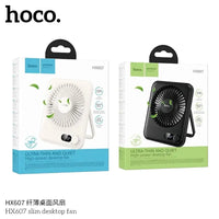 Ultra thin and quiet high-power desktop fan