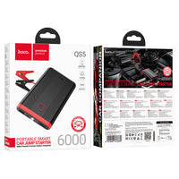 Hoco QS5 intelligent Emergency Jump Lead Power Bank (6000mAh)