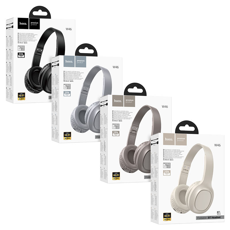 Hoco W46 Charm Over the Ear Bluetooth Headset