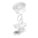 2 In 1 clip-on night light and high power fan