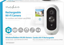 Nedis WiFi Smart Outdoor IP Camera (Rechargeable)