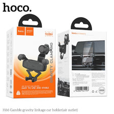 Hoco H66 Gamble Gravity Air Vent Linkage Car Holder