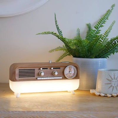 Steepletone Calm Sleep Sounds Speaker And Bedside Light Alarm Clock
