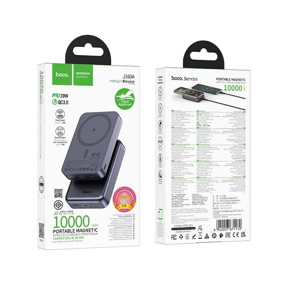 HOCO J160A Magnetic Wireless Power Bank