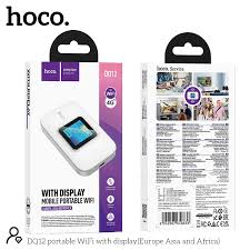 Hoco DQ12 Portable 4G Wifi Hotspot with Display