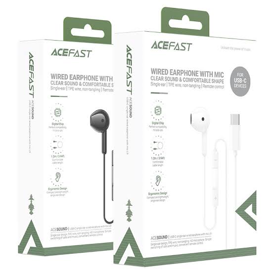 ACEFAST L9 Type-c Single-Ear Wired Earphone with Mic