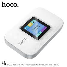 Hoco DQ12 Portable 4G Wifi Hotspot with Display