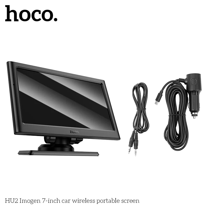 Hoco HU2 7-Inch Car Wireless Portable Screen