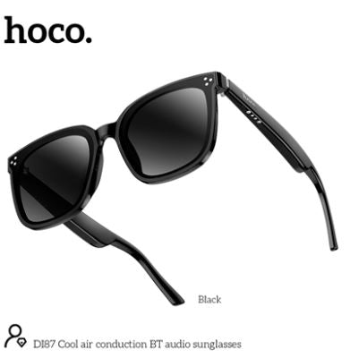Hoco DI87 Cool BT Audio Sunglasses Black