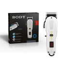 Sody Rechargeable Hair Clipper with Digital Battery Life Clock