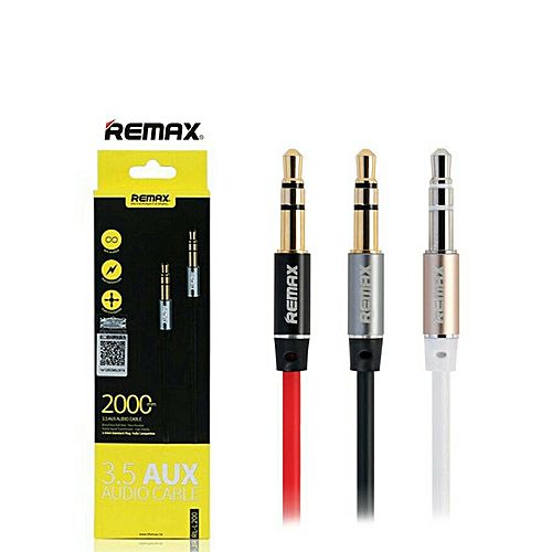 Remax 3.5mm Aux Audio Cable RL-L200 2m Black