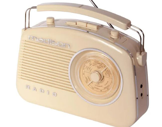 Madison Vintage Radio with Bluetooth & AM/FM Radio