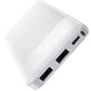 Hoco Easy Slim Dual USB Travel Power Bank 10000mAh White