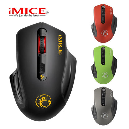 iMICE G-1800 2.4g Ergonomic Silent Wireless Mini Office Mouse