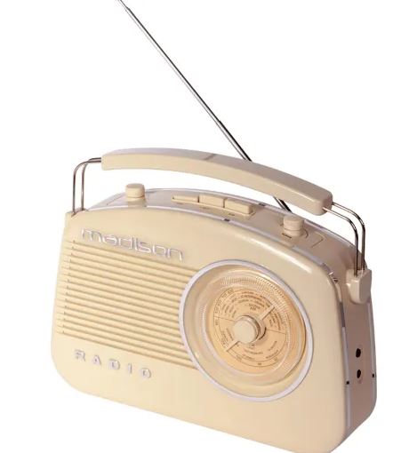 Madison Vintage Radio with Bluetooth & AM/FM Radio