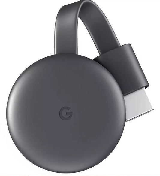 Google Chromecast Third Generation (EU Version) - Charcoal