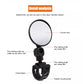 Scooter Handlebar Reflector Rear View Mirrors for Mi 1s, 365, and pro